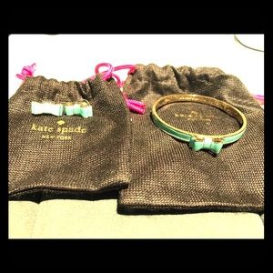 Kate spade Earring and Bracelet Bow set